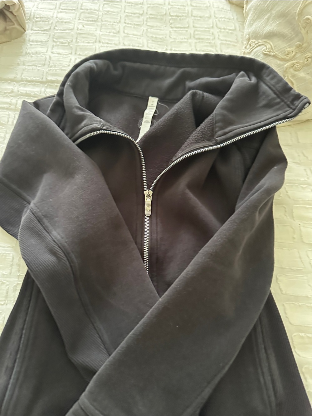 lululemon athletica Women's Black Jacket - Size 8